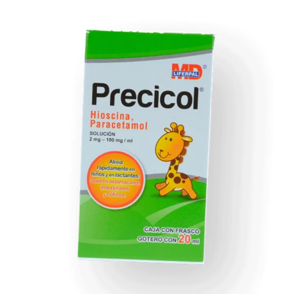 PRECICOL SOL GTS 2MG100MG  C/20ML