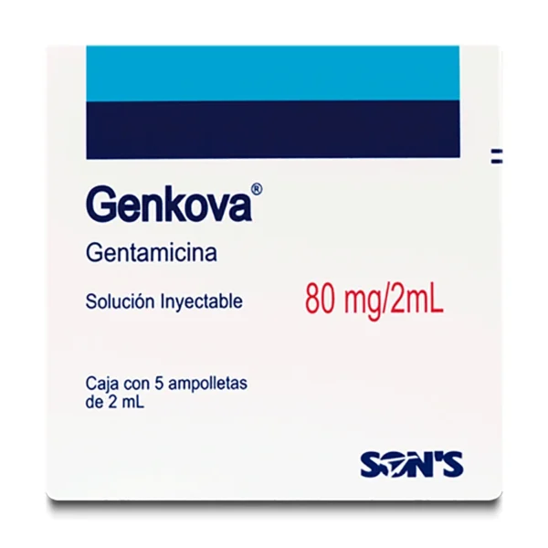 GENKOVA SOL INY 80MG 2ML C/5