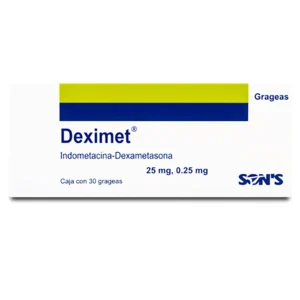 DEXIMET GRAG 25MG 0.25MG C/30