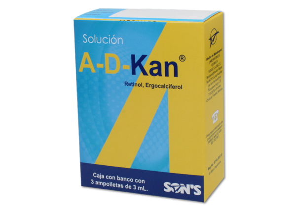 A-D-KAN SOL ORAL  C/3AMP