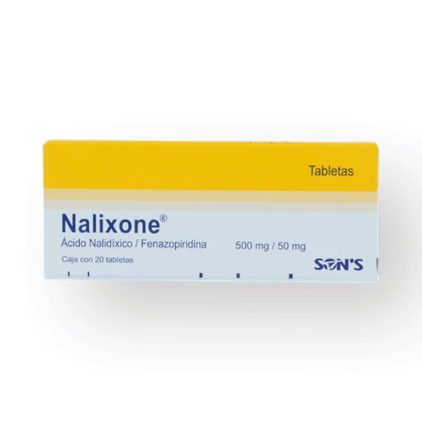 NALIXONE TABS 500MG 50MG  C/20