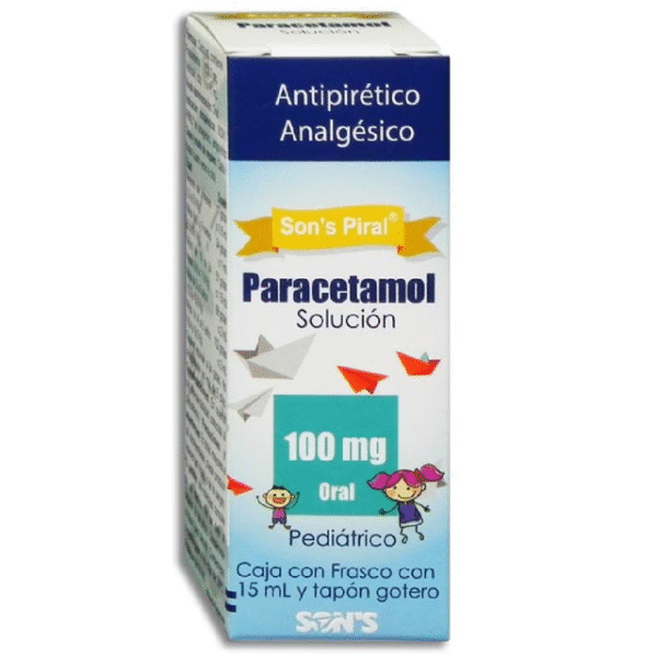 SONS PIRAL (PARACETAMOL 100MG) 15ML SOL