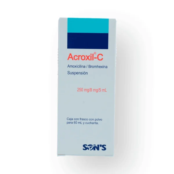 ACROXIL-C SUSP 250MG 8MG C/250MG