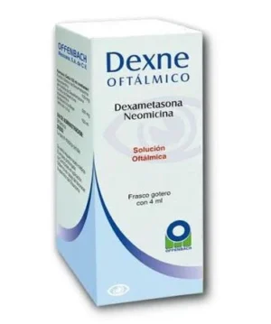 DEXNE SOL OFT 100MG 500MG C/4ML