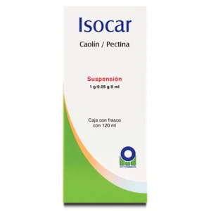 ISOCAR SUSP 1G 50MG C/120ML