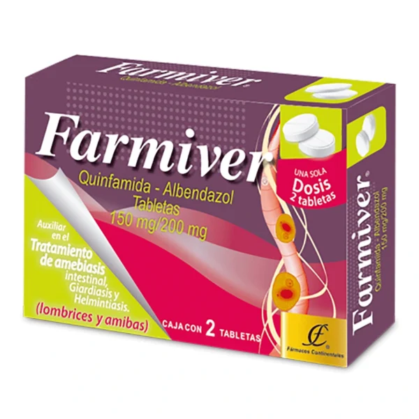 FARMIVER TAB 150MG 200MG C/2