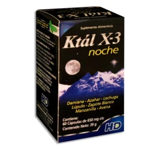 KTAL X-3 NOCHE CAPS C/60