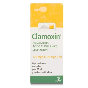 CLAMOXIN SUSP 125MG 31.25MG C/60ML