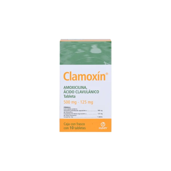 CLAMOXIN TAB 500MG 125MG C/10