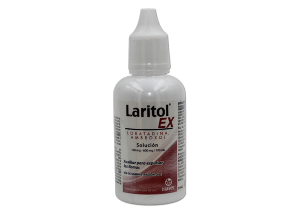 LARITOL EX GTS 100-600MG/100ML C/30ML (GEN)