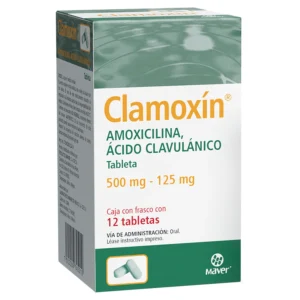 CLAMOXIN TABS 500MG 125MG C/12