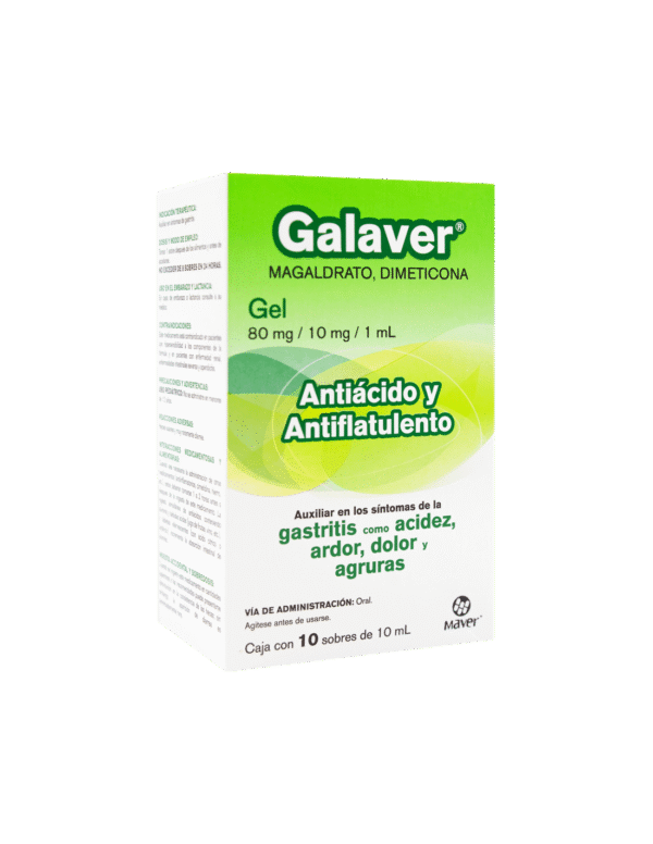 GALAVER SOL 10ML 8MG C/10SOB