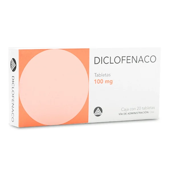 DICLOFENACO TAB 100MG C/20