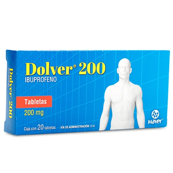 DOLVER TAB 200MG C/20