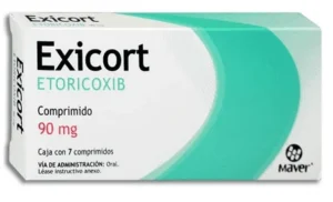 EXICORT COMP 90MG C/7