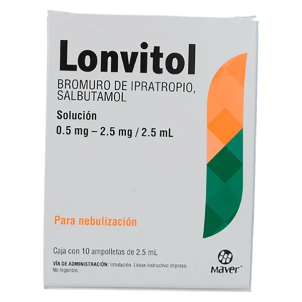 LONVITOL SOL 500MG 2.5ML C/10AMP