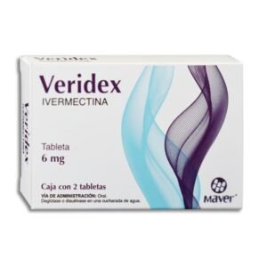 VERODEX IVERMECTINA TAB 6 MG C/ 2