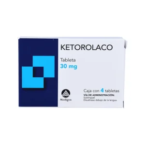 KETOROLACO TAB 30MG C/4