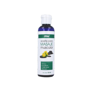 ACEITE PARA MASAJE MUSCULAR C/120ML
