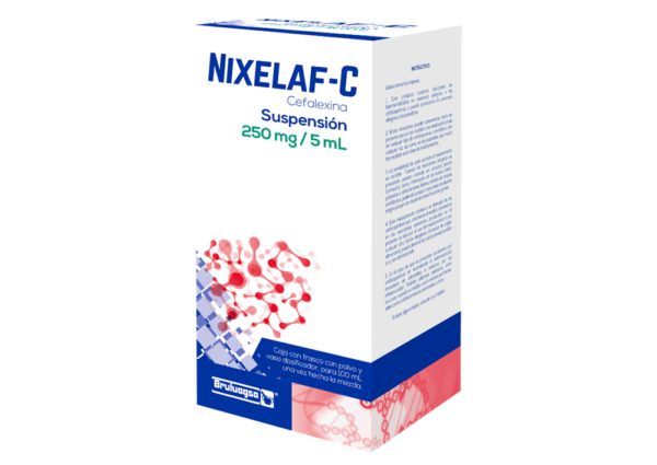 NIXELAF C SUSP INF 250MG C/100ML