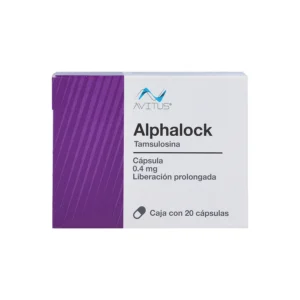 ALPHALOCK CAP 0.4MG  C/20
