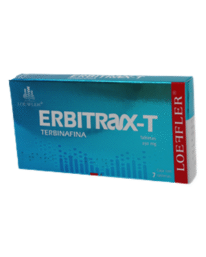 ERBITRAX T TAB 250MG C/7
