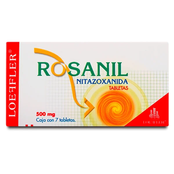 ROSANIL (NITAZOXANIDA 500MG) 7TABS &