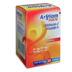 ARIFLAM FORTE TAB 50MG 50MG 50MG 10MG C/30