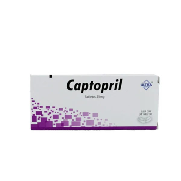 CAPTOPRIL  TAB 25 MG C/30