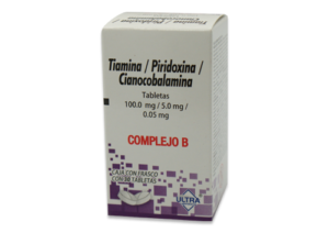 COMPLEJO B TAB 100MG 0.05 MG C/30