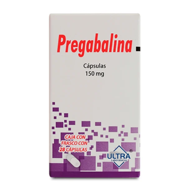 PREGABALINA CAPS 150MG C/ 28