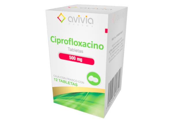 CIPROFLOXACINO TAB 500MG C/12