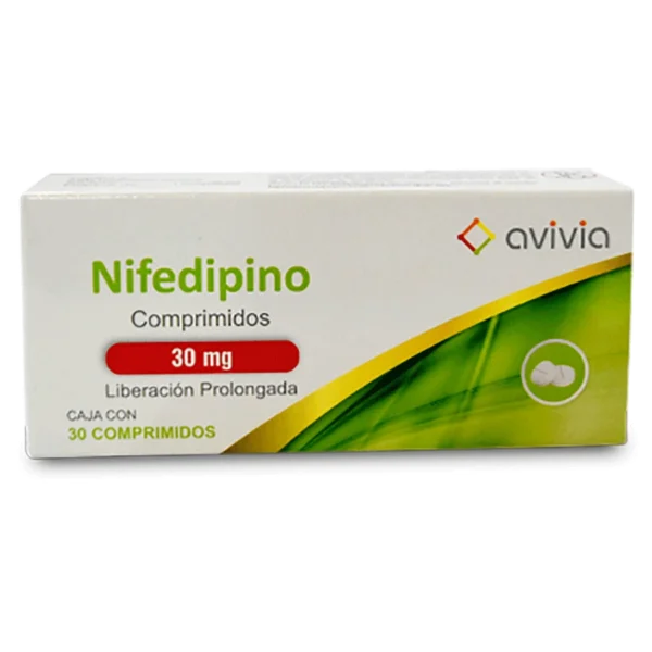 NIFEDIPINO COMPR 30MG C/30