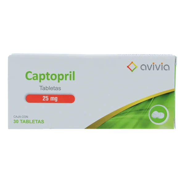 CAPTOPRIL TAB 25MG C/30