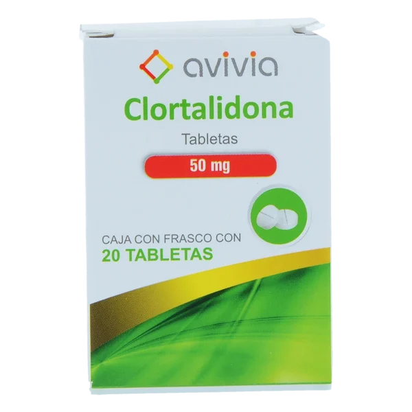CLORTALIDONA TAB 50MG C/20