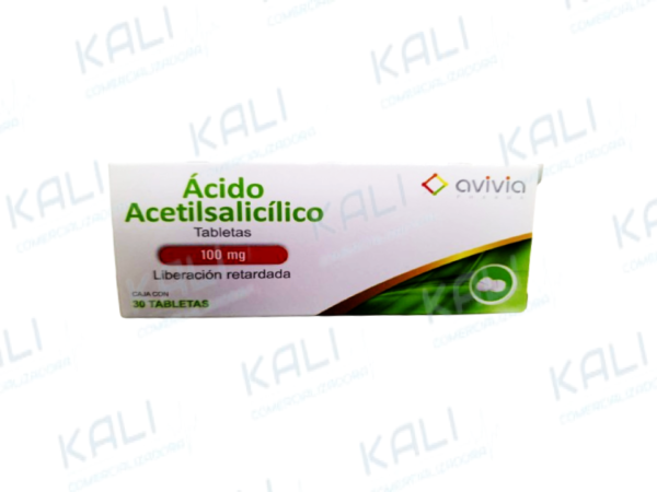 ACIDO ACETILSALICILICO TAB 100MG C/30