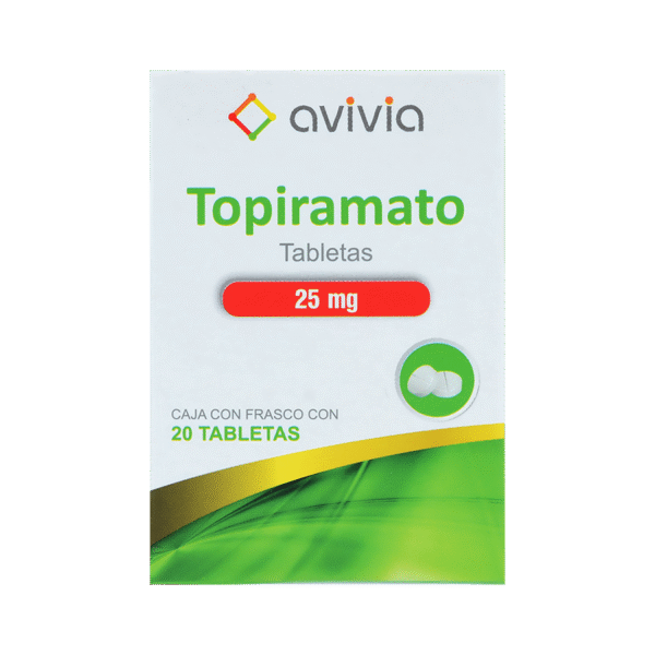 TOPIRAMATO  TAB 25MG C/20