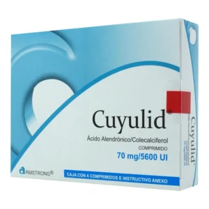 CUYULID COMP 70MG 5600UI C/4