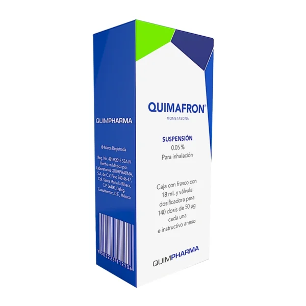 QUIMAFROM INHALADOR 50MG C/140D