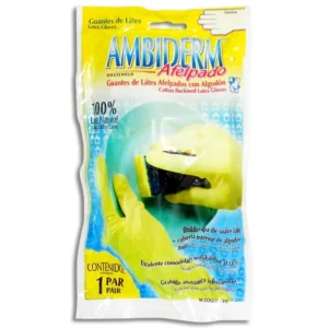 GUANTE DOMES AMARILLO MED C/1PAR