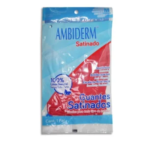 GUANTE DOMES ROJO MED C/1PAR