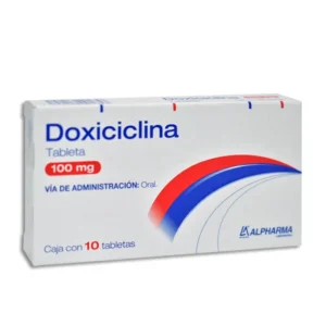 DOXICICLINA ALPHARMA  TAB 100MG  C/10