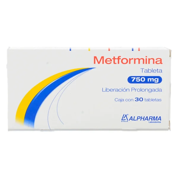 METFORMINA TAB 750MG C/30 (GEN) ALPHARMA>