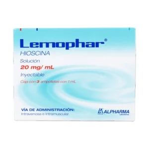 LEMOPHAR SOL INY 20MG 1ML  C/3AMP