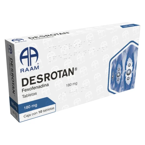 DESROTAN TAB 180MG C/10