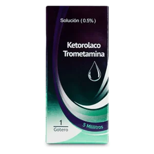 KETOROLACO TROMETAMINA SOL 5% C/5ML