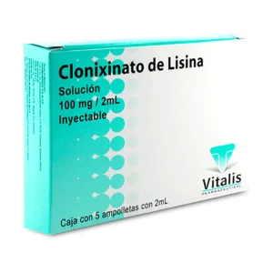CLONIXINATO DE LISINA SOL INY 100MG C/5