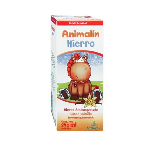 ANIMALIN HIERRO SOLUCION 240 ML