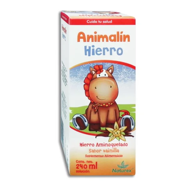 ANIMALIN HIERRO SOLUCION 240 ML - Imagen 2