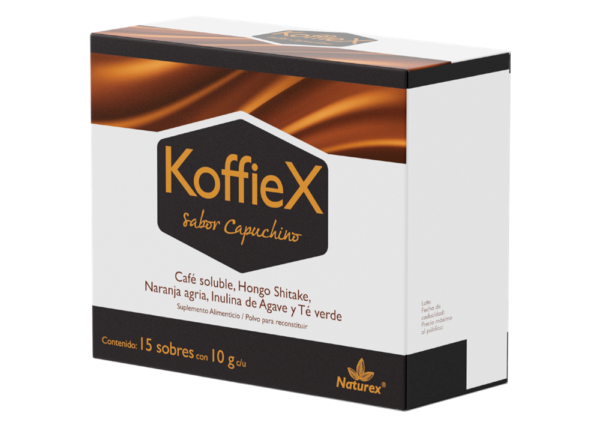 KOFFIEX SAB CAPUCHINO  SOBRES 38MG 100MG  C/15